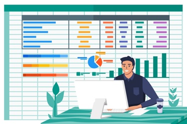 Excel in background