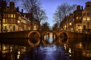 amsterdam, canals, netherlands